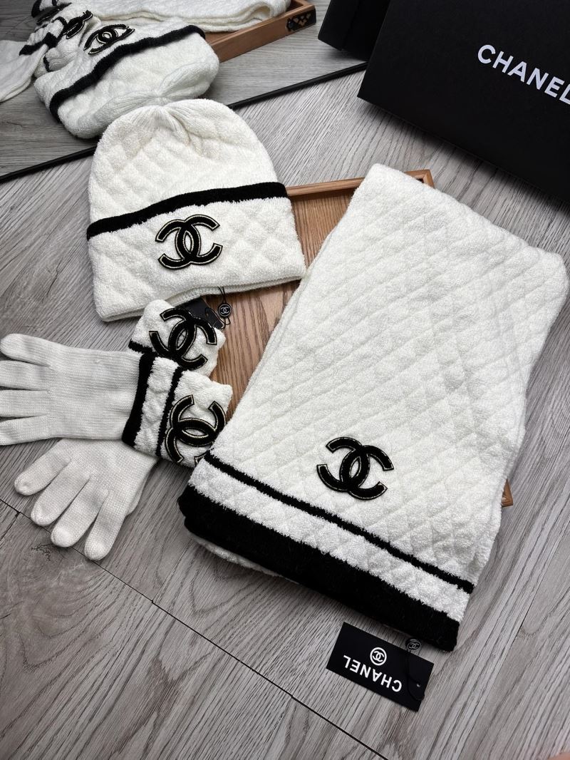 Chanel Caps Scarfs